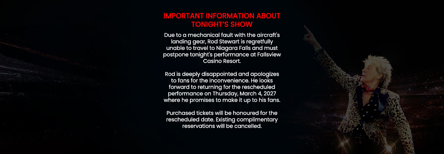Rod Stewart Cancellation