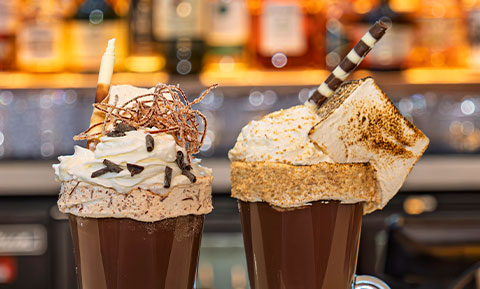 The Hot Chocolate Trail at Bar Barista in Fallsview Casino Galleria