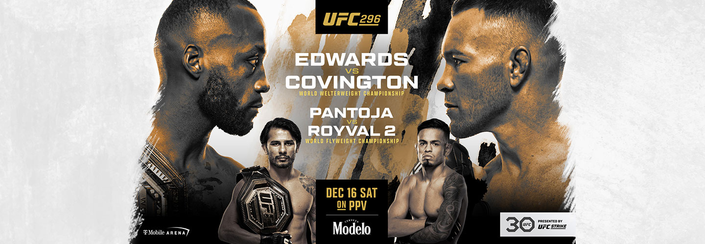 UFC 296 on December 16 at Casino Niagara