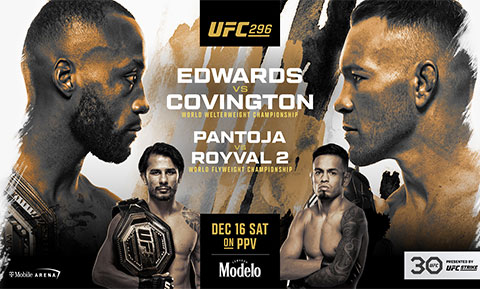 UFC 296 at Casino Niagara on December 16