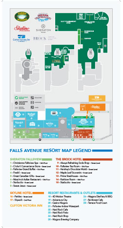 Casino Niagara Property Map