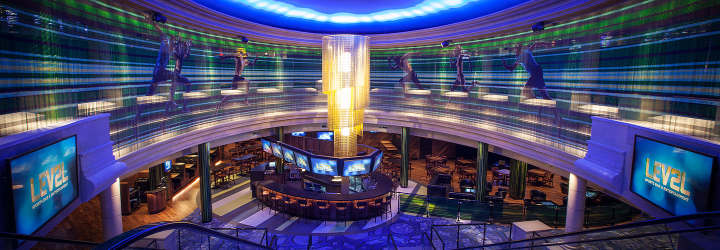 LEV2L Sports Bar and Entertainment Interior Casino Niagara